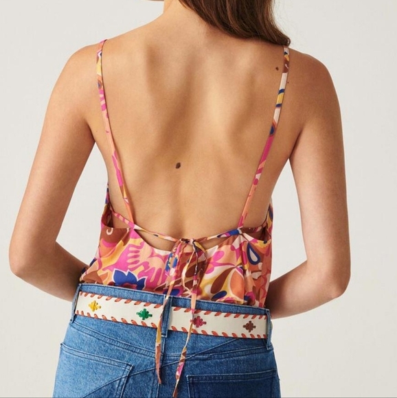 Ba&sh Sery Pink Top - Picture 2 of 6